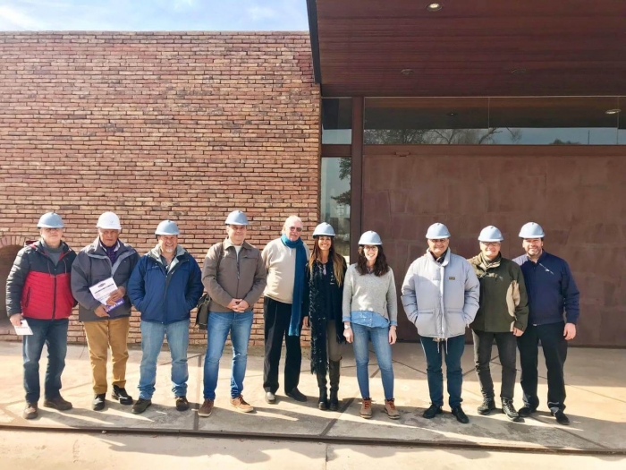 Visita a planta de autoridades del colegio de ingenieros de córdoba